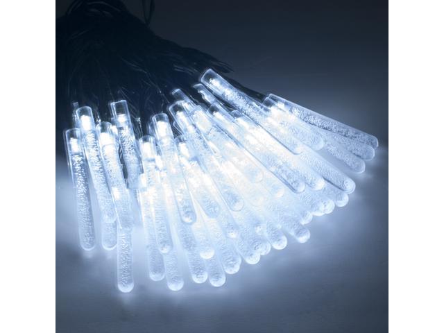 Weanas Solar Power String Fairy Lights Water Column Bubble Stick Weanas Solar Power String Fairy Lights Water Column Bubble Stick Style 60 Leds White 36