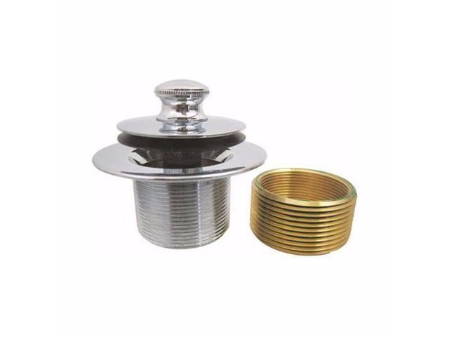Ips Corporation 63405 Push Pull Bathtub Stopper With Bushing Chrome Ips Corporation 63405 Push Pull Bathtub Stopper With Bushing Chrome Plated 2