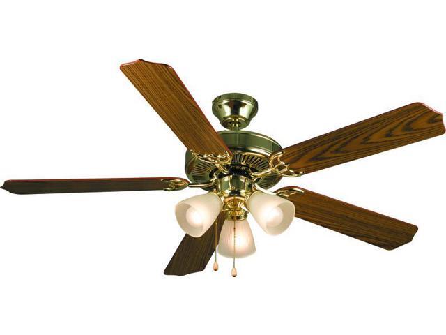 Hardware House Electrical 41 5901 Palladium 52 Ceiling Fan Bright Brass Newegg Com