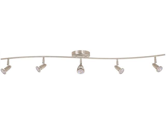 Monument 52 In 5 Light Brushed Nickel Track Lighting Kit Newegg Monument 52 In 5 Light Brushed Nickel Track Lighting Kit Newegg