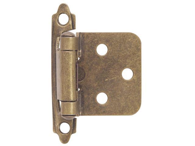 Hardware House 64 4518 Self Closing Flush Overlay Cabinet Hinge