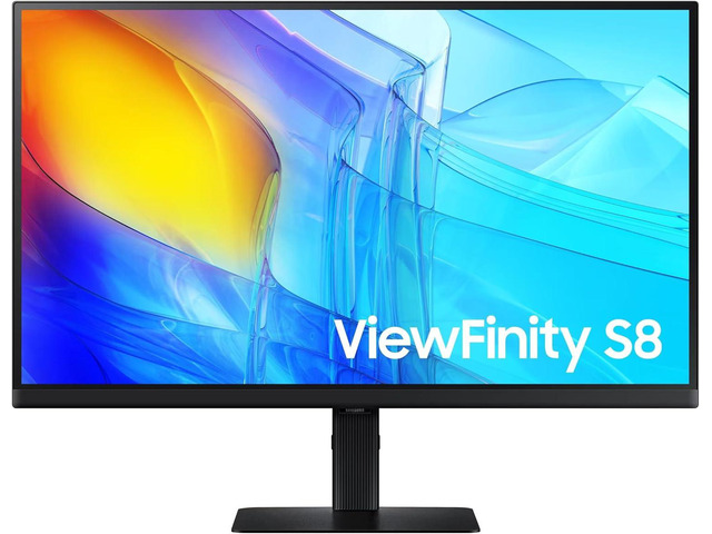 Samsung 32" ViewFinity S80UD Monitor, 4K UHD VA, HDR10, 5ms GTG, HDMI, DisplaypPort, USB-C(90W), Gbe LAN, PBP, PIP, Fully Adjust Stand, Anti-Glare (LS32D806UANXGO)