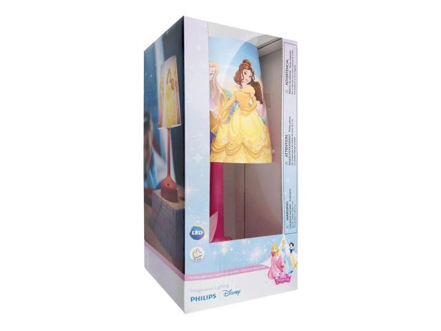 Philips Disney Princess Castle Cinderella Snow White Belle Aurora Table Lamp Newegg Com 