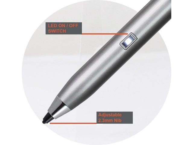 Broonel Grey Fine Point Digital Active Stylus Pen Compatible with The Samsung Galaxy Tab Active Pro 10.1 