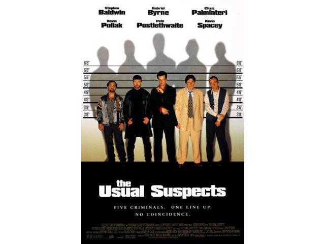 28cm x43cm Usual Suspects The Movie Poster #01 Art 11x17 Mini Poster