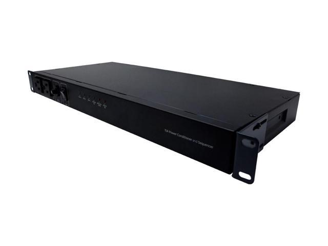 Monoprice 15A Power Conditioner and Sequencer with 8 Outlets and 3 Zones