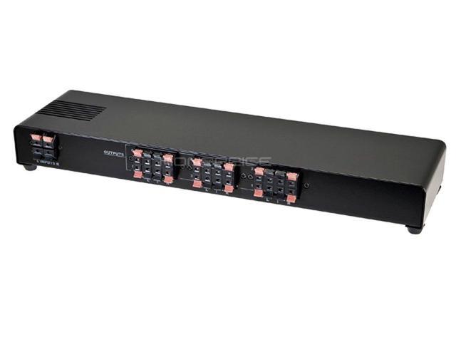 Photo 1 of Monoprice 6-Channel Speaker Selector With Built-In Impedance-Matching Circuitry For Home Theater Audio