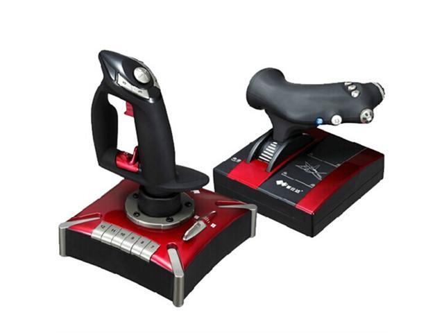 Flying Games Joystick handle high quality Both hands flight rocker ...