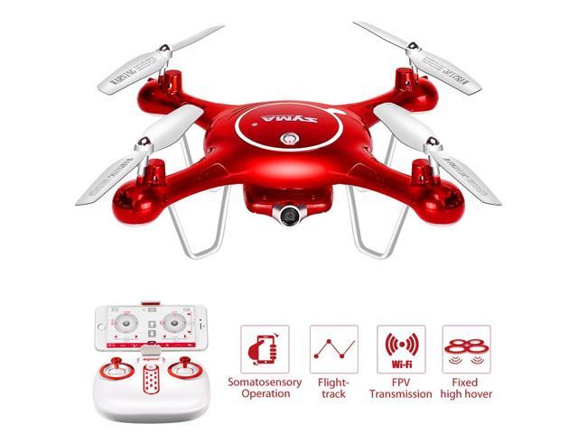 Syma X5UW Wifi FPV Drone with 720P HD Camera 2.4Ghz RC Quadcopter Extra Battery 