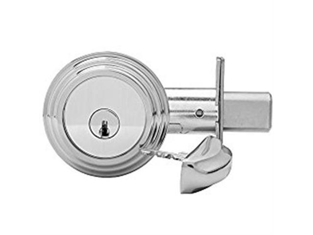 Medeco Maxum 11 R533 619 Fm Satin Nickel Us15 Grade 1 Captive Key Cylinder Tubular Deadlock Deadbolt With 2 3 8 Backset And 1 Faceplate High