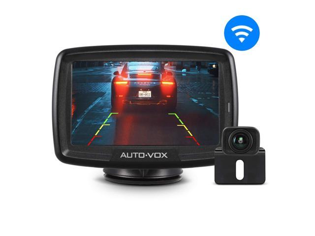IP 68 Waterproof Rear View License Plate Reverse Back up Car Camera with LED Super Night Vision for Cars,Truck,Van,Caravan,Trailers,Camper 4336325099 AUTO-VOX W1 Wireless Backup Camera Kit 4.3 LCD Monitor 
