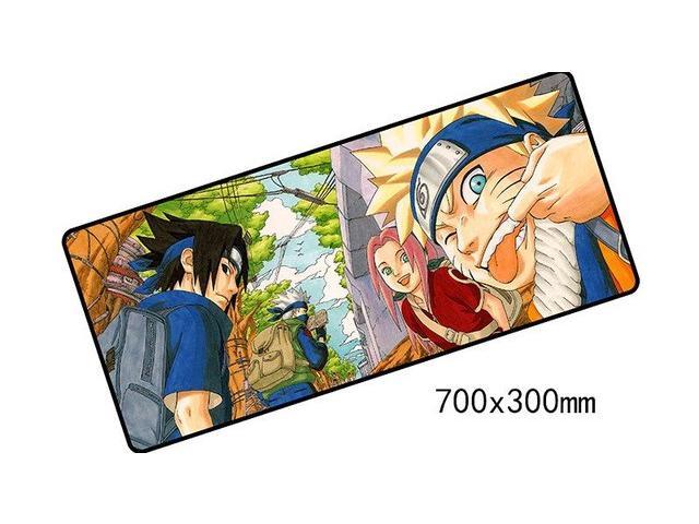 Naruto mouse pad 700x300x3mm pad mouse notbook computer padmouse 