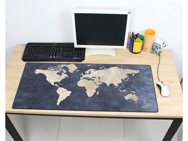 Gaming Mousepad World Map 900x400x3mm