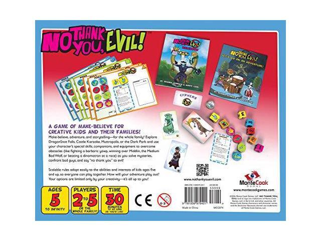 Monte Cook Games Mcg074 No Thank You Evil By Shanna Germain Newegg Com