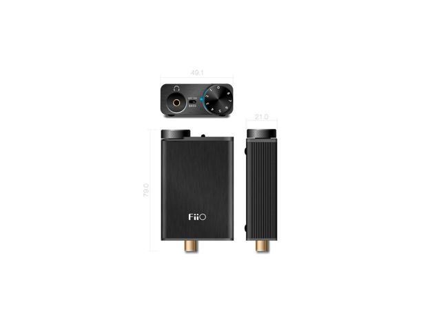 FiiO E10K OLYMPUS Computer USB DAC and Headphone (Black) -