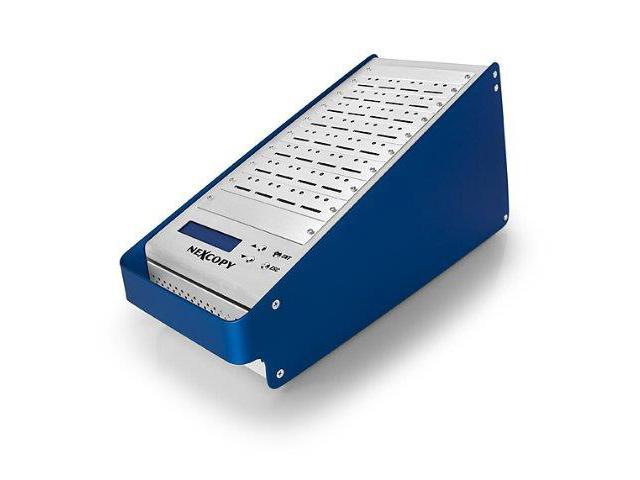 nexcopy 32 port standalone sd duplicator 1 master to 31 target