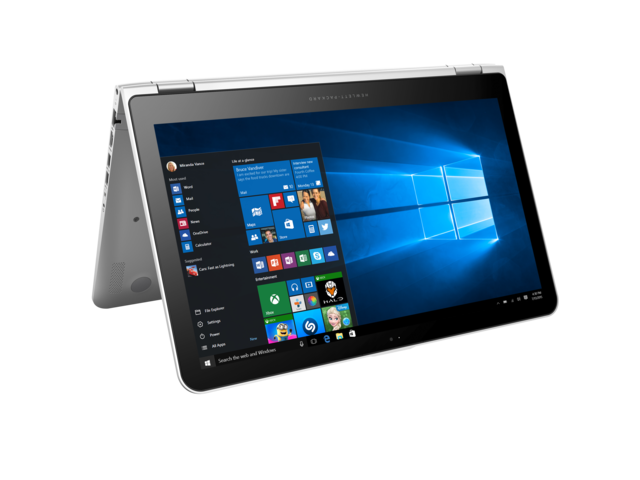 HP Laptop ENVY x360 Intel Core i5-7200U 12GB Memory 1TB HDD Intel HD Graphics 620 15.6" Touchscreen Windows 10 Home 64-Bit m6-aq103dx