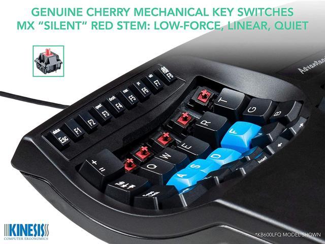Kinesis Advantage2 Quiet LF Ergonomic Keyboard (KB600LFQ) - Newegg.com