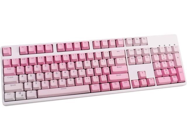 pink gradient keycaps