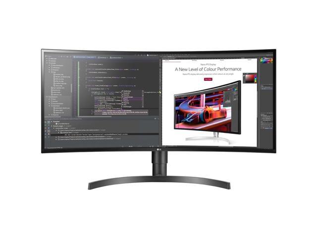 LG 34BL85C-B 3440 x 1440 34" Curved IPS Monitor, Black