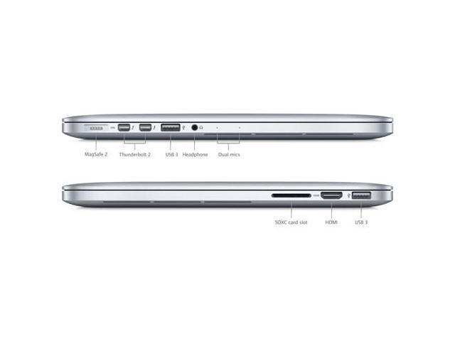 Apple MacBook Pro MJLT2LL/A-C Intel Core i7-4870HQ X4 2.5GHz 16GB 512GB SSD, Silver