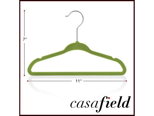 Casafield 50 Velvet Baby Hangers - 11 Size for Infant & Toddler Clothes