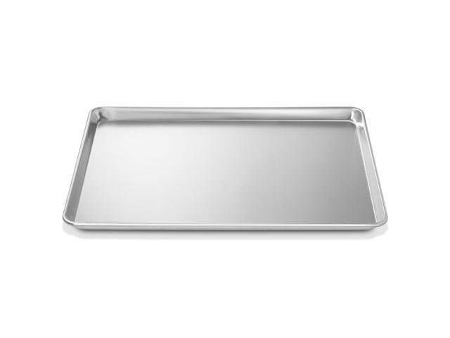 Last Confection 18 x 26 Commercial Grade Baking Sheet Pans, Aluminum Full- Size Rimmed Cookie Sheet Trays