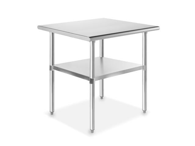 nsf stainless steel commercial kitchen prep and work table