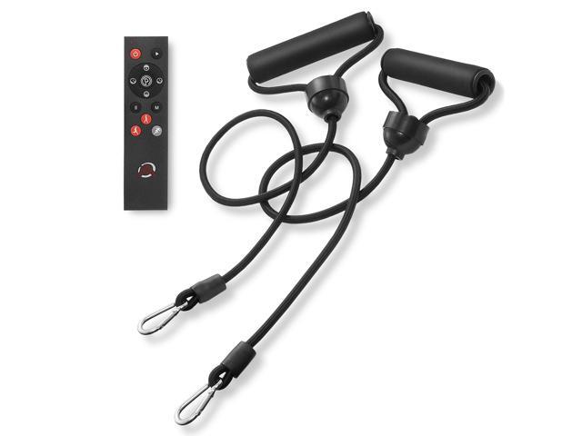 Axis-Plate Vibration Plate Exercise Machine with Resistance Bands