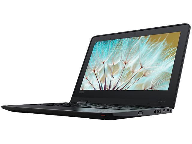 Refurbished: Lenovo Thinkpad Yoga 11E Chromebook Intel Celeron  GHz 4GB  RAM 16GB SSD Chrome OS - Scratch and Dent 
