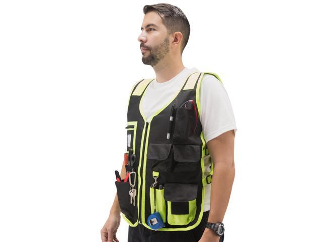 JORESTECH® High Visibility Tool Vest with reflective strips
