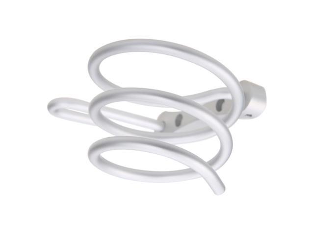 Home Storage Hair Dryer Holder Wall Mount Rack Space Aluminum Bathroom Shelf Organizer Newegg Com