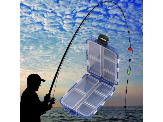Compartments Storage Case Box Fly Fishing Lure Spoon Hook Bait CA