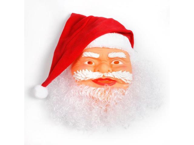 Santa Claus Mask Hat Christmas Party Masquerade Mask Props Funny