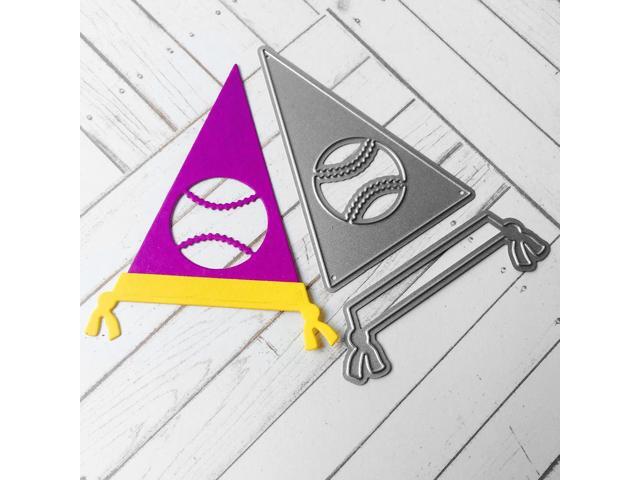 Frame Stithces Baseball Banner Metal Cutting Dies For Diy