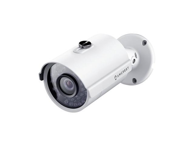 Amcrest IP3M-954E ProHD Outdoor 3 Megapixel POE Security Bullet Camera - IP66 Weatherproof, 3MP (2048 TVL) - White
