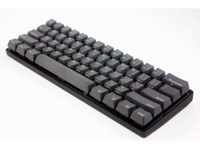 Mechanical Keyboard Kbc Poker 3 Black Case Pbt Keycaps Cherry Mx Brown Metal Casing Newegg Com