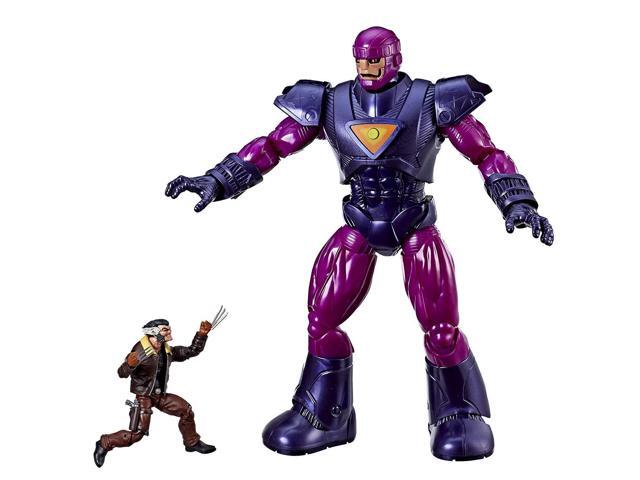 Electronic Marvel Legends Series Wolverine and Sentinel Amaz... Figure 2-Pack