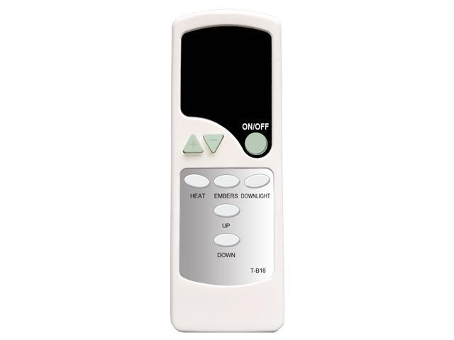 Compatible with Twin Star CHIMNEYFREE ClassicFlame Classic Flame Duraflame  Fireplace Stove Heater Infrared Remote Control 39EB500ARA 39EB500GRA  39EB500GRS (T-B18) - Newegg.com