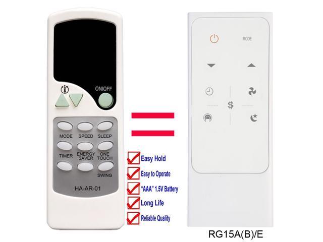 remote control for arctic king air conditioner