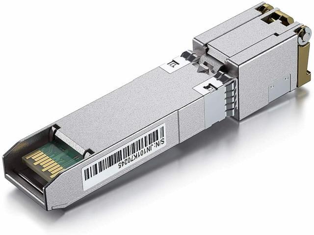 10GBase-T SFP+ Transceiver, 10G T, 10G Copper, RJ-45 SFP+ CAT.6a