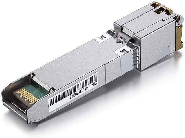 1.25G SFP Module, 1000BASE-T Copper SFP Transceiver Module, SFP to RJ45 ,  for Cisco GLC-T Meraki MA-SFP-1GB-TX, Ubiquiti UF-RJ45-1G, D-Link, Netgear,  
