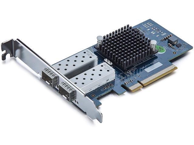 For Intel X520-DA2,10Gb PCI-E NIC Network Card, Dual SFP+ Port, PCI Express  Ethernet LAN Adapter Support Windows Server/Linux/VMware