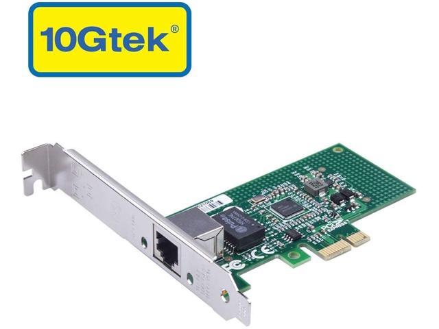 1G Gigabit Ethernet Converged Network Adapter PCI Express 2.1 X1 NIC Card for Desktop PC ,Compatible Intel I210 Single RJ45 Port NIC 