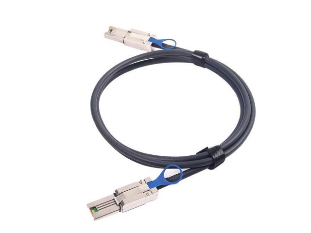 QSFP DDR Cable to MiniSAS SFF-8088 1-Meter 3.3ft SFF-8436 