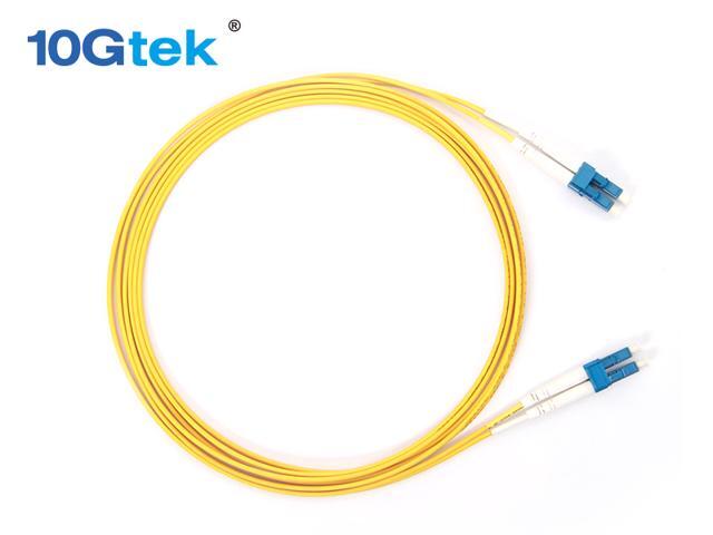 3-pack 1M LC-LC Duplex 9//125 Singlemode Fiber Optic Patch Cable Cord Yellow New