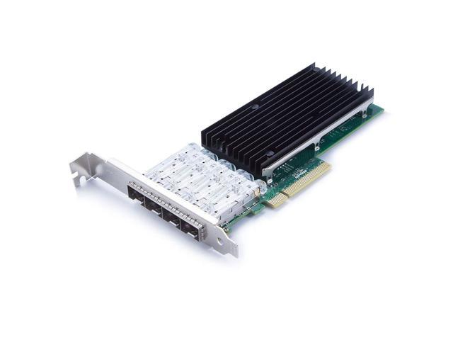 New Intel X710-DA4 4-port 10Gbps SFP PCIe 3.0 x8 10Gbps Ethernet network card