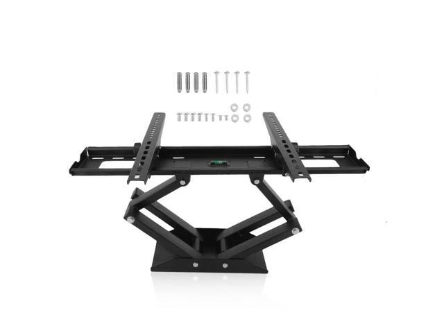 Dual Arm Telescopic Full Motion Rotating Plasma Lcd Led Tv Wall Mount Stand Fits Most Screens 32 To 65 Inch Black Newegg Com