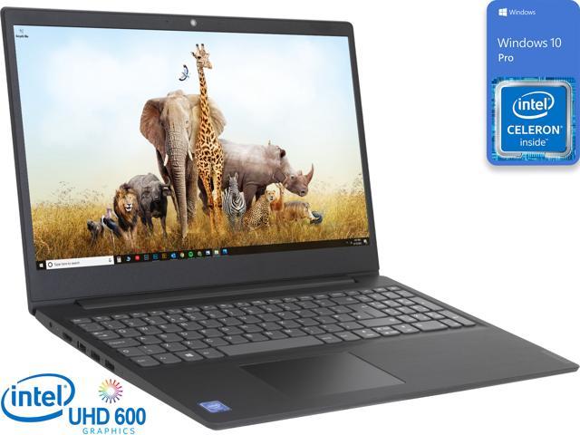 Lenovo IdeaPad S145 Notebook, 15.6" HD Display, Intel Celeron N4000 Upto 2.6GHz, 8GB RAM, 128GB NVMe SSD, HDMI, UK Keyboard, Wi-Fi, Bluetooth, Windows 10 Pro