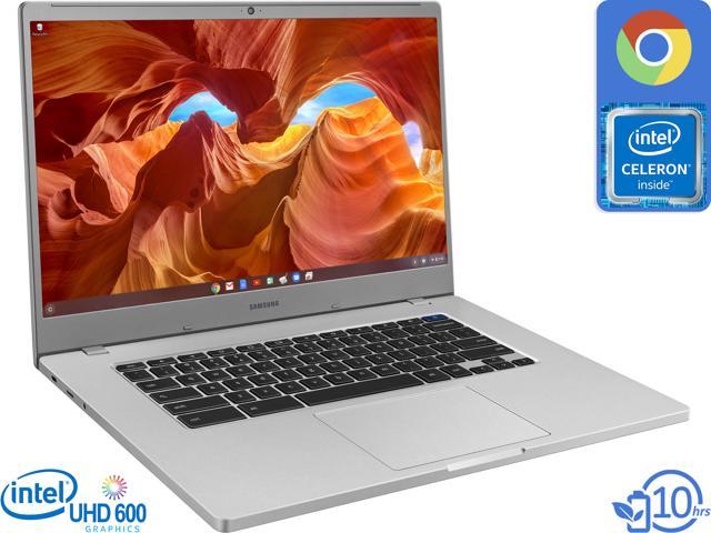 Samsung 4+ Chromebook, 15.6" FHD Display, Intel Celeron N4000 Upto 2.6GHz, 4GB RAM, 128GB eMMC, Card Reader, Wi-Fi, Bluetooth, Chrome OS (XE350XBA-K05US)